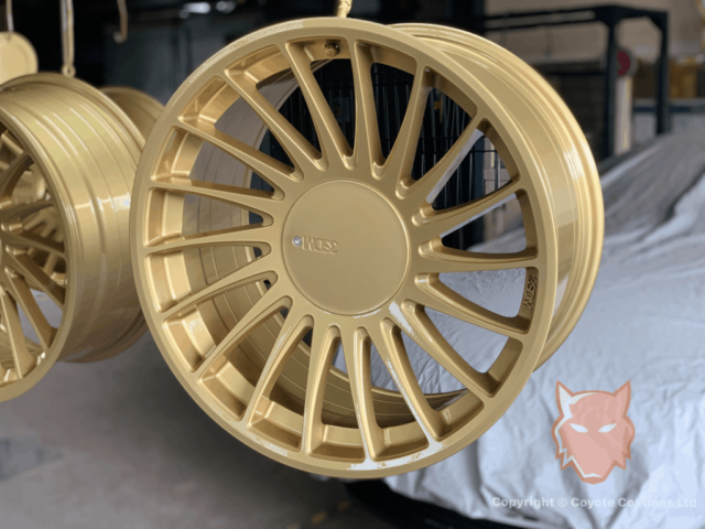 Powder Coated Pure Gold